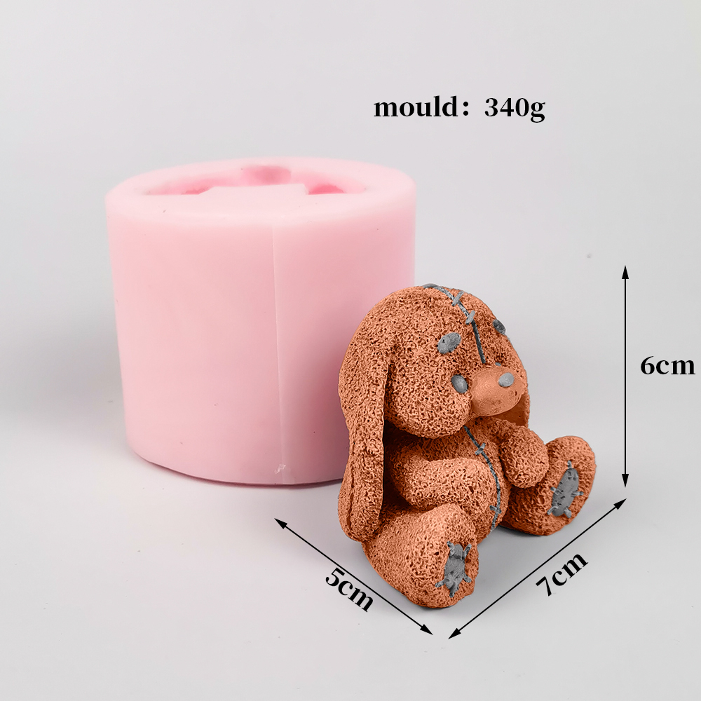 Silicone Mold 3D Cute Cartoon  - đánh giá và giá Bunny Cake Mold