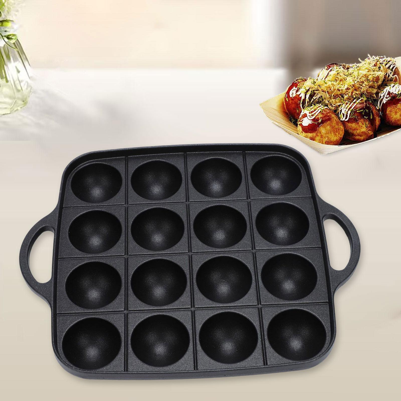 Takoyaki Grill Pan 16 Cavities - đánh giá và giá Takoyaki Grill Plate