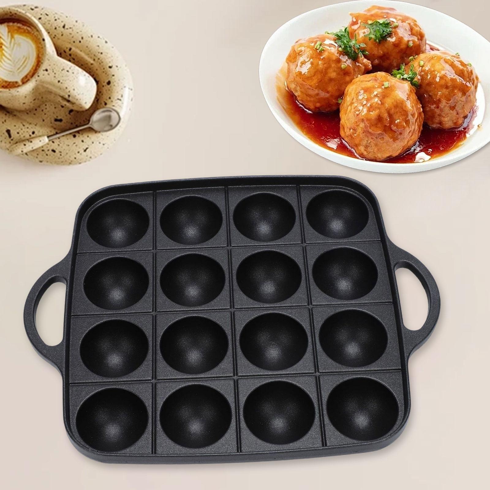 Takoyaki Grill Pan 16 Cavities - đánh giá và giá Takoyaki Grill Plate
