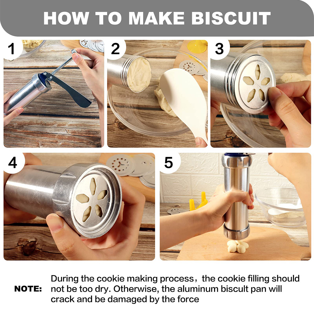 10/20pcs Aluminum Cookie Maker - đánh giá và giá Churros Maker Gun
